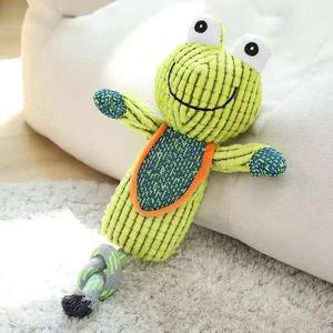 Sıcak satış <span class=keywords><strong>Pet</strong></span> köpek diş temizleme peluş hayvan oyuncaklar gıcırtılı interaktif karikatür moda gıcırtılı peluş çiğnemek oyuncak - Product Image 5