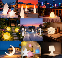 Lámpara de Pie Moderna LED Impermeable con Pantalla Blanca en Forma de Gota, Diseño Art Deco para Uso Interior/Exterior, 3000/4000/6000K