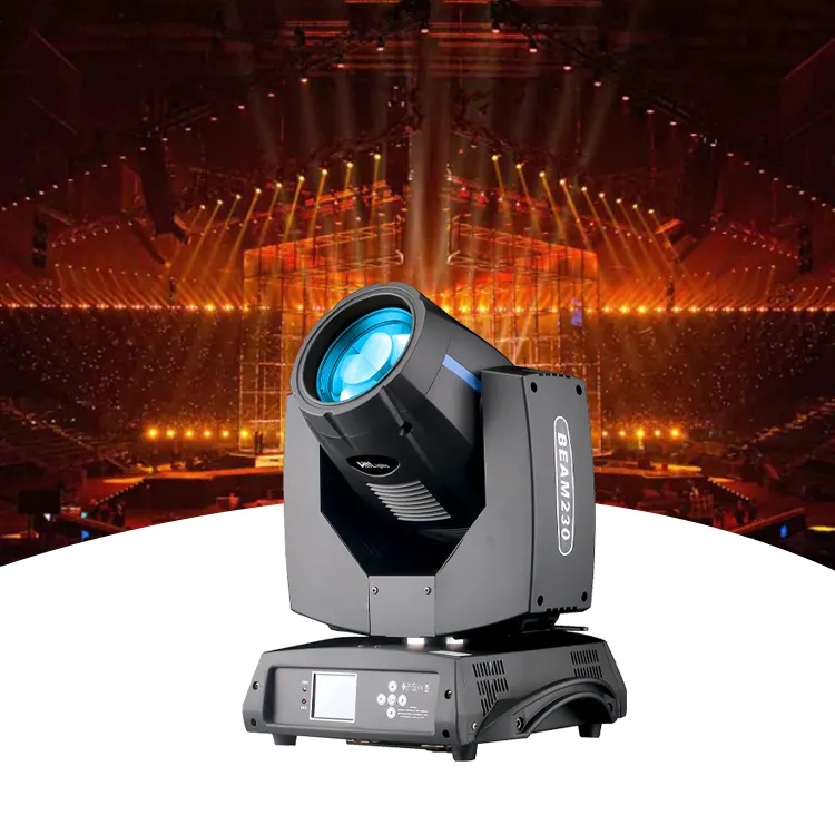 Guangzhou Disco Bruiloft Stadium Mini Dmx 230 Sky Moving Head Sharpy Beam Lichten