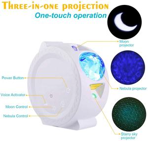 Dropshipping Sternenhimmel und Sterne WLAN Himmelprojektor Baby Stern Mond LED Smart Nachtlicht Projektor - Product Image 2