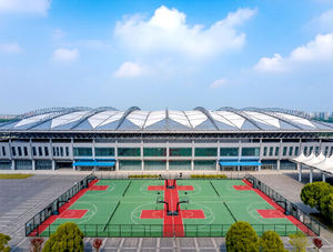 Estructura <span class=keywords><strong>de</strong></span> Acero Ligero para Construcción <span class=keywords><strong>de</strong></span> Estadios, Pabellón Deportivo Interior, Estructura Metálica para <span class=keywords><strong>Cancha</strong></span> <span class=keywords><strong>de</strong></span> Bádminton y Baloncesto en Venta - Product Image 6