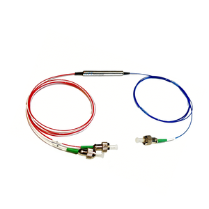 Circulateur à fibre optique monomode à trois ports à isolation élevée, <span class=keywords><strong>bande</strong></span> S+L+C 1460~1620nm, vente directe usine, personnalisable - Product Image 1