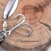 NOUVEAU Leurre VIB Métal NEWMAJOR 5g-30g, leurre coulant à lame, double hameçon triple, yeux 3D, pour la pêche au bar, au brochet et en eau salée
