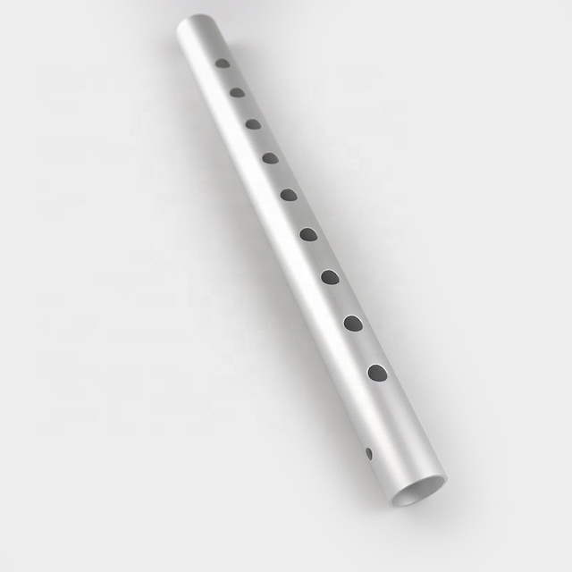 Precision CNC Machined 6061 6063 T5 T6 Aluminum Round Tubes with Mill Finish and Anodized Surface Coating
