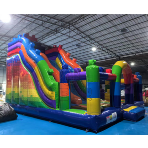 Trẻ Em Ngoài Trời Chơi Trò Chơi <span class=keywords><strong>Inflatable</strong></span> Bouncy Sân Chơi Inflatables Nhà Bị Trả Lại Nhảy Lâu Đài Vui Chơi Giải Trí - Product Image 2