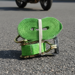 ชุดอุปกรณ์<span class=keywords><strong>รัด</strong></span>สิ่งของฉุกเฉิน Soda Tools SD-040 สายรัดโพลีเอสเตอร์แบบปรับได้ รับน้ำหนักได้ 3 ตัน ความยาว 900 ซม. พร้อมตะขอรูปตัว S สำหรับยึดแน่น - Product Image 1