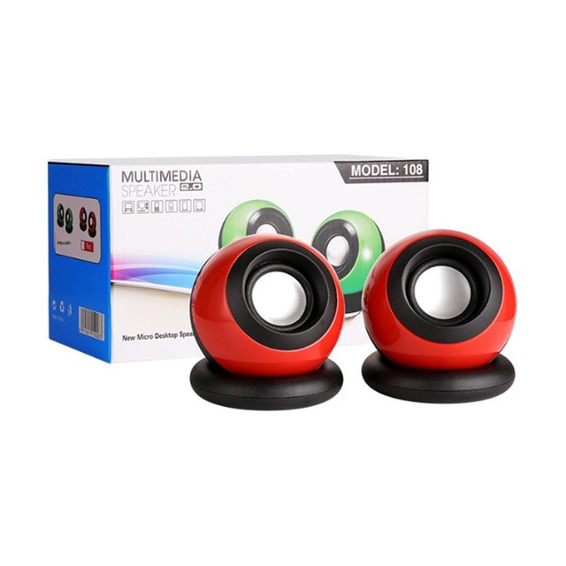 Cross-border Wired Mini Desktop Subwoofer Speaker for Computers Laptops Desktops-Best-Selling Model Battery (5-10 Hours) Home