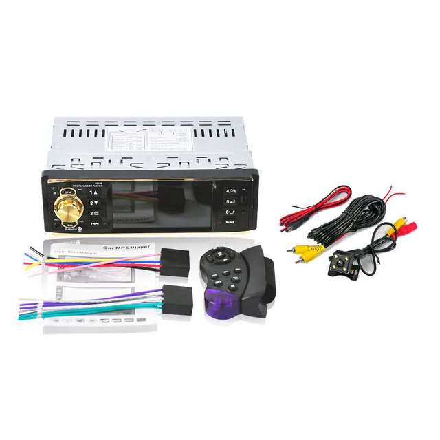 4-Inch User Manual Kit Player Car MP5 Player with Bluetooth Connection USB FM Transmitter Radio Tuner for MP3 & MP4 Audio Files