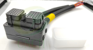50ピンDRC26-50S04自動車用エンジンECUコンピュータボードコネクタピグテール - Product Image 3
