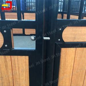 Boîte de rangement de chevaux de luxe Matériaux de construction préfabriqués équestres Socialisation maximale Manteau en poudre de polyester - Product Image 6