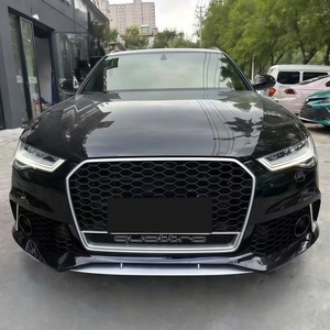 Kit Carrozzeria RS6 per <span class=keywords><strong>Audi</strong></span> A6 C7 C7.5 2012-2018, Modifica Auto, <span class=keywords><strong>Paraurti</strong></span> <span class=keywords><strong>Anteriore</strong></span> con Griglia in Materiale PP di Alta Qualità - Product Image 3