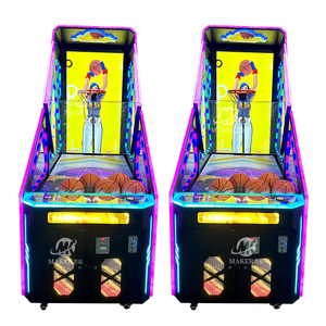 Máquina de Tiro LCD para Deportes en Interiores, Centro Comercial MAKER, Máquina de Juegos de Arcade que Funciona <span class=keywords><strong>con</strong></span> Monedas, Máquina de Baloncesto de Tiro Individual - Product Image 6