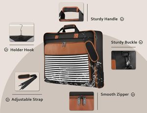 Bolsa de lona con logotipo personalizado de muestra gratis, bolsa de lona desmontable para ropa, bolsas de lona de cuero para ropa de propósito especial - Product Image 4