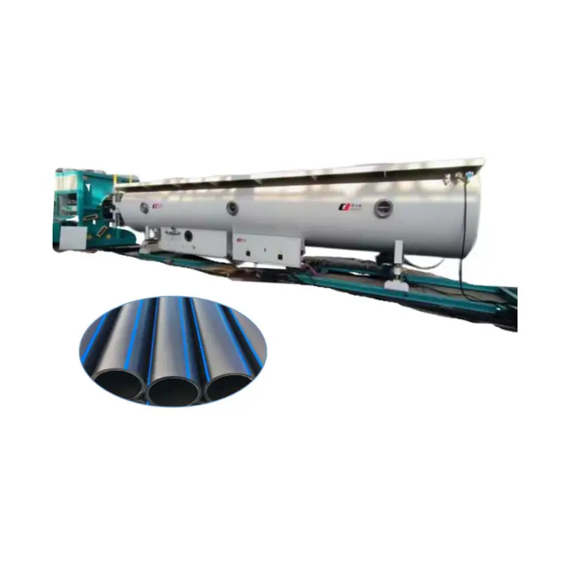 Werkspreis HDPE PE Kunststoff Rohr Extrudermaschinen Produktionslinie für Wasser- und Gasversorgung verwenden