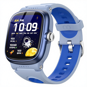 Reloj Inteligente Anyloop para Niños con Monitor de Ritmo Cardíaco, Juegos, Alarma, Podómetro, Registro de Calorías, Pantalla de 1.5 Pulgadas, Diseño Rectangular (Azul) - Product Image 1