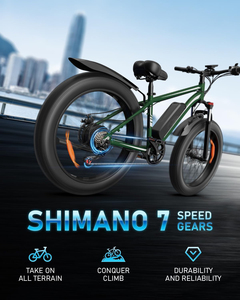 Bicicleta Eléctrica OBX EB26 con Sensor Inteligente, 48v, 7 Velocidades, Motor sin Escobillas, para Adultos, desde China - Product Image 2