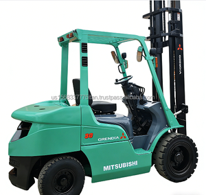 Chariot élévateur diesel Mitsubishi FD30 3 tonnes, levage 3m, 4x4, modèle 2023, occasion, garantie 1 an, origine Japon - Product Image 1