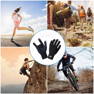 100% <span class=keywords><strong>gants</strong></span> imperméables tricot silicone poignée écran tactile isoler <span class=keywords><strong>gants</strong></span> coupe-vent doublure Ski randonnée pêche cyclisme neige hiver - Product Image 6
