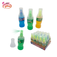 Bonbons liquides de pulvérisation en forme de bouteille de cola à saveur de fruits