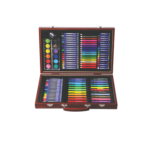 Colormate Art Set 35 Count Wood Case Color Pencils Drawing Supplies - Product Image 1