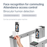 Sistema de Control de Acceso para Interiores y Exteriores con Lectura de Tarjetas, Código QR, Reconocimiento Facial e Iris, Reloj de Control de Asistencia para Empleados