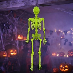 <span class=keywords><strong>Scheletro</strong></span> Luminoso Decorazione <span class=keywords><strong>Halloween</strong></span> 1,5m a Grandezza Naturale, Prezzo di Fabbrica, Articolo di Grande Successo per Porta d'Ingresso e Portico - Product Image 2