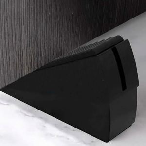 Tope de puerta ajustable de acero inoxidable de alta resistencia anticolisión, tope de puerta ancho grande, cuña de suelo segura y decorativa - Product Image 6