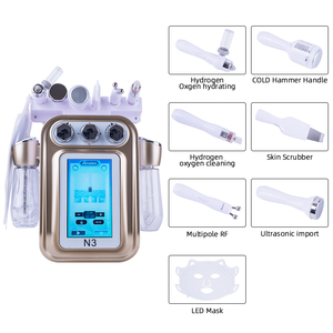 Sistema Avanzado de Hidrodermoabrasión N3 7 en 1, Limpieza Profunda de Poros, Eliminación de Puntos Negros, Hidratación con Oxígeno, Jet Ultrasónico - Product Image 3