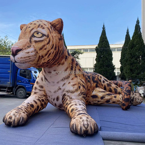 Mới được thiết kế bơm hơi khổng lồ <span class=keywords><strong>Cheetah</strong></span> mô hình <span class=keywords><strong>Inflatable</strong></span> Leopard động vật phim hoạt hình cho tổ chức sự kiện trang trí - Product Image 1