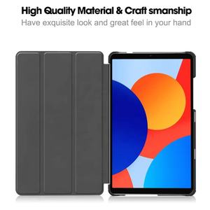 Funda de Diseño Personalizado para Tablet Xiaomi Redmi Pad SE 8.7 2024, Funda de Cuero PU con Soporte Triple Plegable, Venta al por Mayor de Fábrica - Product Image 4