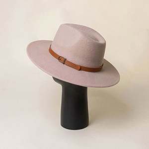 Collection Automne Hiver 2022 : Chapeaux Fedora en Laine Personnalisés, Chapeaux Colorés, Sombreros en Feutre à Large Bord pour Adultes, Fez Simples pour Fêtes - Product Image 6