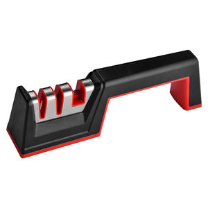 Konoll المهنية شحذ سكين التنغستن الصلب + الماس + طحن السيراميك مع مقبض ABS بيئة العمل مع قاعدة سيليكون المطاط - Product Image 1