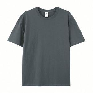 O-Neck Slim Fit Men's T <b>Shirt</b> Custom Brand Logo 220gsm High Quality Unisex T <b>Shirts</b> Manufacturer Custom Screen Print - Product Image 4