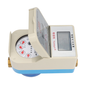 Compteur d'eau prépayé à carte IC numérique, corps en cuivre, étanche IP68, mesure haute précision, puce de mesure haute précision - Product Image 2