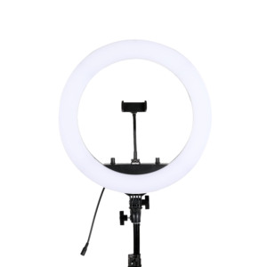 Ring Light 18 Inch LED Ringlight Kit Circle MUA Lighting for iPhone <b>Camera</b> for for Vlog, Makeup, YouTube, Video Shooting - Product Image 4