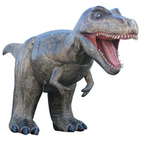 Modèle de dinosaure gonflable géant, imperméable, long, de dessin animé, pour événements publicitaires, promotions, parcs, décorations d'Halloween en extérieur