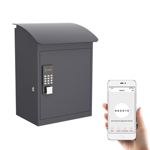 Smart Large Outdoor Parcel Delivery Box with Digital Lock American Apartment Mailbox