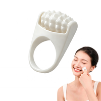 Mini rouleau facial en silicone, outil de massage portable pour la peau, rouleau de massage facial pour la beauté, rouleau de massage pour le lifting de la peau, pour les soins du visage