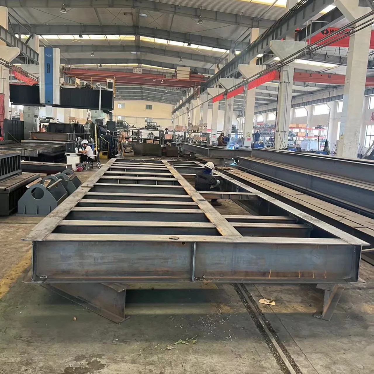 Customized Metal Large Petroleum Equipment Skid Frame Steel Structure Stainless Steel Carbon Steel Heavy Base
