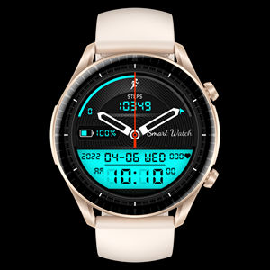 Montre connectée GT9 avec moniteur de fréquence cardiaque, suivi du cycle féminin, écran 1,39 pouce, batterie longue durée, appels Bluetooth, étanche IP68 - Product Image 3