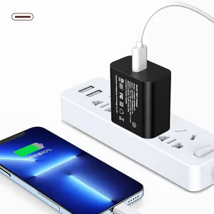 25W Super Fast Charger Travel Power Adapter Mobile Phone Wall Charger US Plug 25W PD Charger Usb Type C Cargador For Samsung