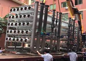 Système MBR de grande capacité 180 TPH, station de traitement des eaux saumâtres commerciales pour la réutilisation des eaux récupérées - Product Image 6