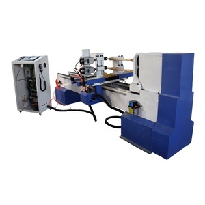 Promotion Price Two Axis Two Spindles <strong>CNC</strong> Turning Engraving <strong>Lathe</strong> 15030 Wood <strong>Lathe</strong> Machine for Sale - Product Image 2