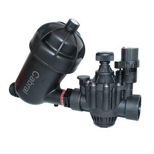 Vanne solénoïde d'irrigation Zanchen avec filtre 1 pouce, doublure en caoutchouc, contrôle de débit unidirectionnel pour systèmes d'arrosage goutte à goutte eau-air - Product Image 2