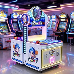 Máquina Arcade Interactiva <span class=keywords><strong>de</strong></span> Golpear al Ardilla con Monedas para Dos Jugadores, Dispositivo <span class=keywords><strong>de</strong></span> Juego Divertido y Recreativo, Compatible con Dispensación <span class=keywords><strong>de</strong></span> Boletos y Premios - Product Image 1