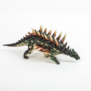 3D realista Jurassick animales mundo <span class=keywords><strong>Allosaurus</strong></span> modelo juguetes de gran tamaño verde elástico TPR plástico goma dinosaurio juguetes con 30CM - Product Image 4