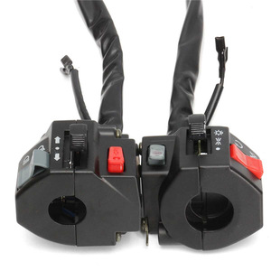 Nuevo Conjunto <span class=keywords><strong>de</strong></span> Interruptor <span class=keywords><strong>de</strong></span> Manillar Modificado para Motocicleta <span class=keywords><strong>de</strong></span> Plástico, Interruptor <span class=keywords><strong>de</strong></span> Atenuación <span class=keywords><strong>de</strong></span> Faros Combinado SRZ150/MTR150 para Reemplazo/<span class=keywords><strong>Reparación</strong></span> 1 - Product Image 4