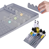 Tapis de séchage antidérapant en silicone de qualité alimentaire et écologique, support de bassin, plateau de conservation des fruits, servant également de tapis de drainage pour vaisselle et de plateaux de cuisson