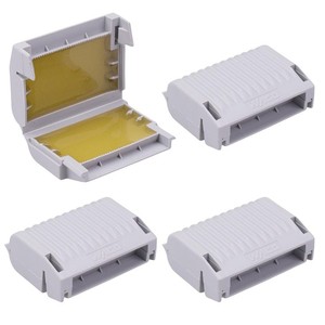 PLC 207-1332 กล่องเจลสีเทาแพ็ค 4 กล่องสำหรับขั้วต่อซีรีส์ 221/<span class=keywords><strong>2273</strong></span> ผลิตภัณฑ์รับประกัน - Product Image 1