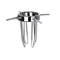 Nouveau Dilatateur Transparent en PEOP pour Nettoyage Vaginal et Enema, Plug Anal Creux, Jouets Sexuels pour Hommes et Femmes en Métal Durable